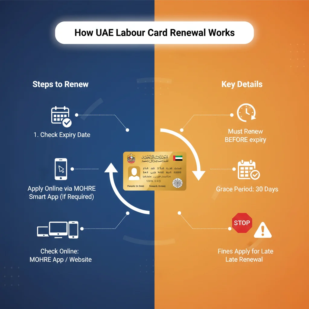 How UAE Labour Card Renewal Works
