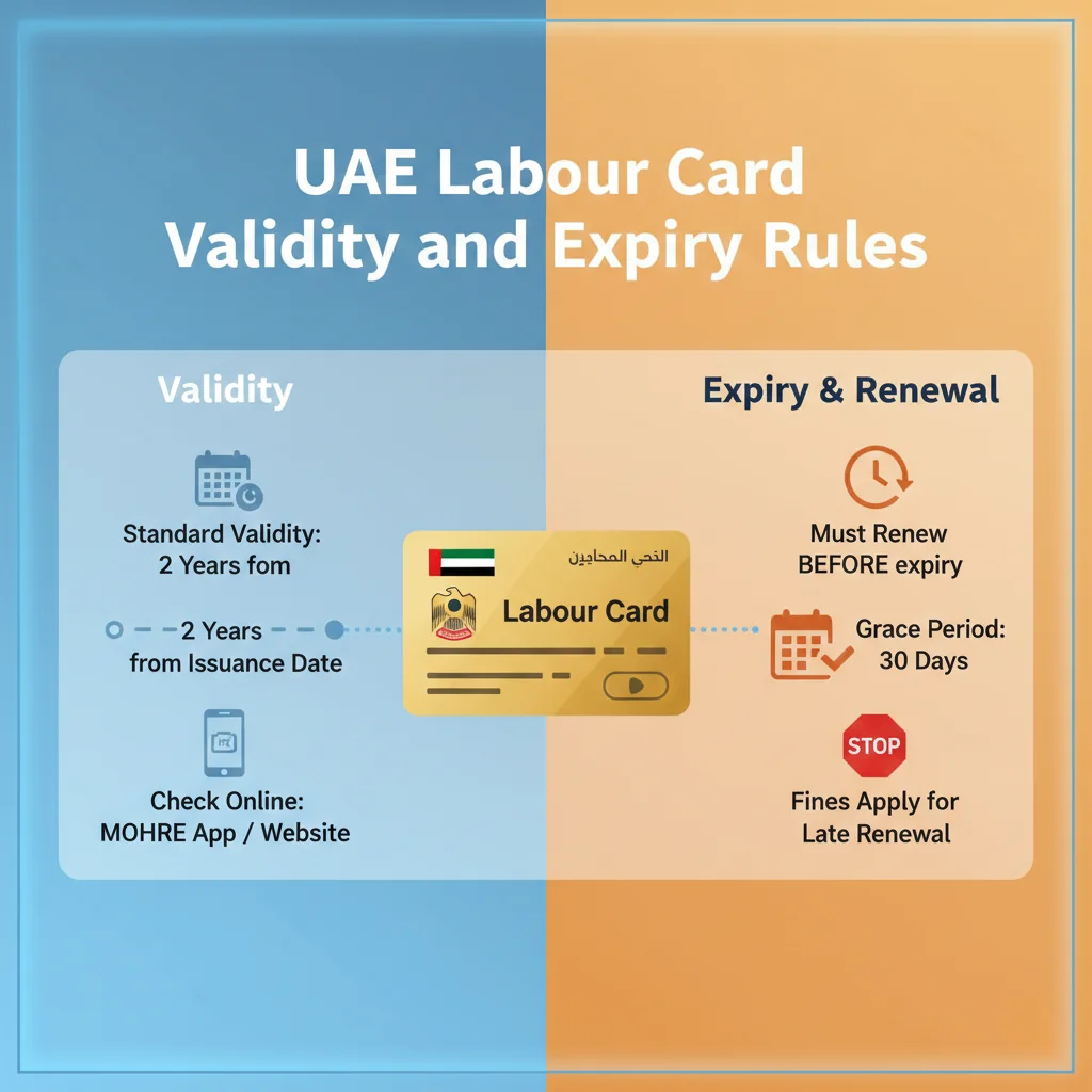 UAE Labour Card Validity and Expiry Rules